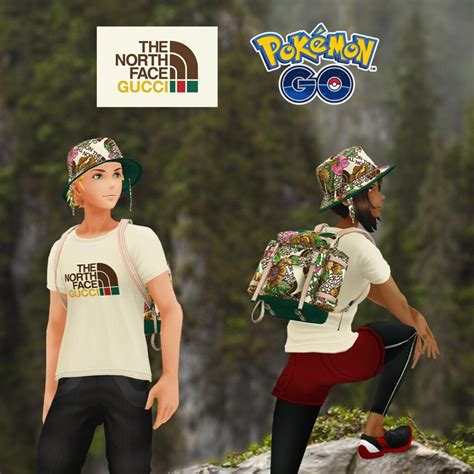 north face and gucci pokemon go|More.